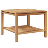 Coffee Table Brown 60 x 60 x 45 cm Solid teak wood 42002306