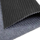 Carpet Runner Light Grey 80 x 400 cm Fabric 42011431