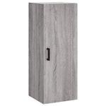 Highboard Grey Sonoma 34.5x34x180 cm Engineered Wood 3198855