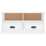 TV Cabinet White 93x35.5x45 cm Engineered Wood 816464