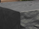Furniture Cover Plain Black 200 x 150 x 85 cm 600D 4105770