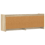 TV Cabinet 135 x 33 x 47 cm Sonoma Oak Engineered Wood 8011229