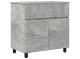 Bathroom Vanity Unit Concrete Grey 60 x 35 x 80 cm 889418