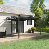 Gazebo 300 x 300 x 200 cm Anthracite Polyester 4003972
