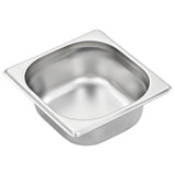 Gastronorm Containers 12 pcs GN 1/6 65 mm Stainless Steel 50906