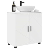 Bathroom Cabinet White 61 x 35 x 64 cm Engineered wood & Metal 883284
