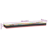 Wall Shelves Multicolour 100 x 20 x 6 cm Solid Mango Wood 4017576