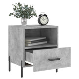 Bedside Cabinets 2 pcs Concrete Grey 40x35x47.5 cm Engineered Wood 827461