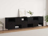Sideboards 3 pcs Black Oak 3394544