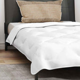 Duvet with Pillow 2 pcs White Microfiber 3376629
