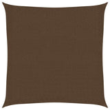 Sunshade Sail 160 g/m Brown 3.6x3.6 m HDPE 311770