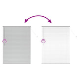 Venetian Blind Silver 175 x 125 cm 25 mm Aluminium 42005927