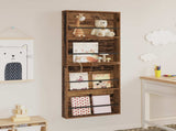 Magazine Rack 2 pcs Old Wood 60 x 12 x 70 cm Engineered Wood 890837