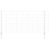 Wild Fence with Posts 25 x 1.2 m 3337123