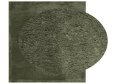 Rug HUARTE Short Pile Soft and Washable Forest Green 140x200 cm 375096