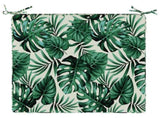 4-Piece Seat Cushions SOEST 4 pcs 100% Polyester Leaf Pattern 944980