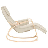 Rocking Chair Cream Fabric 352448