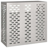 Air Conditioner Cover Silver 110 x 50 x 105 cm Stainless steel 865915