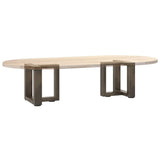Coffee Table Legs T-Shaped 2 pcs Black 30x25x cm Steel 4013003