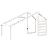 Bunk Bed without Mattress White 90x200 cm Solid Wood Pine 3281971
