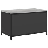 Kitchen Storage HATTEM Black 90 x 50 x 53 cm Steel 874996
