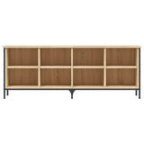 Shoe Cabinet Sonoma Oak 131x35x50 cm Engineered Wood 831849