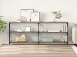 Console Table Artisan Oak 156 x 28 x 80.5 cm Engineered Wood 882785
