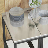 Kitchen Storage HATTEM White 30 x 50 x 92 cm Steel 874976