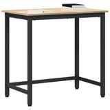 Table Sonoma Oak 100 x 50 x 76.5 cm Engineered Wood and Steel 873769