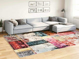 Rug Washable Patchwork 190x300 cm Multicolour 337968