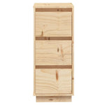 Sideboards 2 pcs 32x34x75 cm Solid Wood Pine 813366