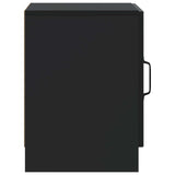 Bedside Cabinet Black 43 x 34.5 x 47 cm Engineered Wood 895717