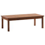Garden Sofa Set Brown Solid Acacia wood Medium Durable 47282