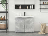 Bathroom Cabinet Set TULUM Concrete Grey 60 x 34 x 63 cm 880324