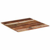 Square Table Top 80x80 cm 15-16 mm Solid Reclaimed Wood 286051