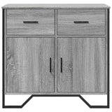 Sideboard Grey Sonoma 79.5x35.5x74.5 cm Engineered Wood 848547