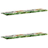 2-Piece Bench Cushions SOEST 2 pcs 100% Polyester Multicolour 949175