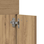 ZNTS 2 Piece Bathroom Furniture Set Artisan Oak Engineered Wood 862037