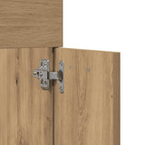 ZNTS 2 Piece Bathroom Furniture Set Artisan Oak Engineered Wood 862037