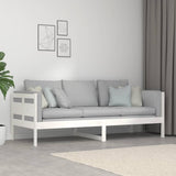 Day Bed without Mattress White Solid Wood Pine 80x200 cm 820303