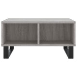 Coffee Table Grey Sonoma 60x60x30 cm Engineered Wood 827050