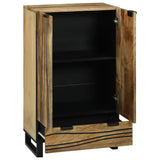 Highboard Brown 60 x 33 x 100 cm Solid mango wood 4017966