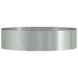 Planter Ring 5 pcs Silver 80 x 80 x 20 cm Galvanised Steel 873631