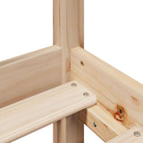 Bed Frame without Mattress 90x200 cm Solid Wood Pine 3305820