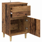 Bedside Cabinet 2 pcs Old Wood 40 x 35 x 70 cm Engineered Wood 881234