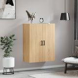 Wall Mounted Cabinet Sonoma Oak 69.5x34x90 cm 828431