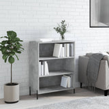 Shelf Cabinet Concrete Grey 69.5x32.5x90 cm Engineered Wood 828376