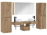 Bathroom Furniture Set 6 pcs Artisan Oak 3407190
