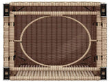 Propane Tank Cover Table Beige 40x40x60 cm Poly Rattan 366297