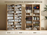 640 CD Storage Tower - Nature Wood Finish T3398P344735